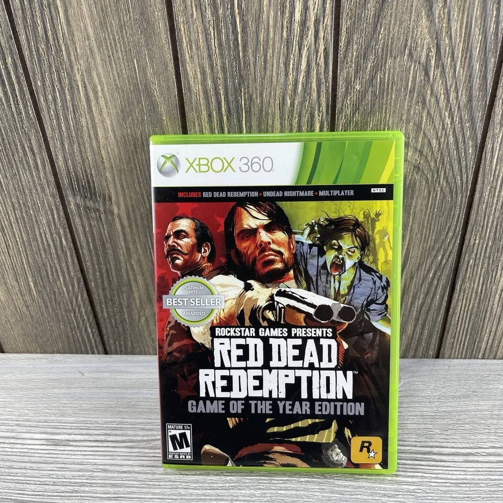 Red Dead Redemption: Game of the Year Edition - Xbox 360 Tested Working